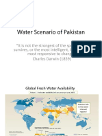 Water Scenario of Pakistan