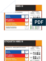 Hmis III Etiqueta