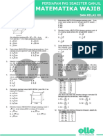 Soal Pts MTK Wajib Kelas 12