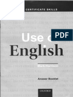 Use of English Answer Booklet Mark Harrison PDF