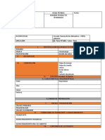 Ficha Técnica - Modelo