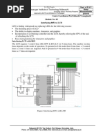 Module No: 05 Interfacing 8051 To LCD: Course Coordinator:Prof - Mahesh P.Yanagimath