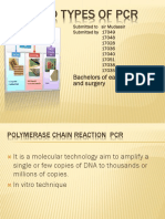 PCR and Types of PCR