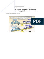 Graphic Novel Analysis Worksheet: The Missouri Compromise: Name