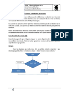 Estructuras Selectivas: Decisiones: Estructura Selectiva Simple (IF)