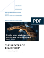 5 Levels of Leadership