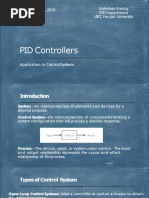 PID Controllers: Abhishek Mehta EEE Department UIET, Panjab University September 11,2015