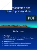 Malpresentaton and Breech Presentation