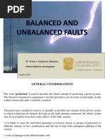 5 - Balanced and Unbalanced Faults