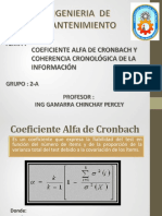 Coeficiente Alfa de Cronbach
