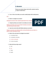 Succession Quiz Answers