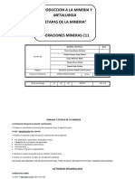 Etapas de La Mineria Grupo Plata PDF