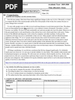 2FL First Test - 2019-2020