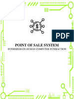 Point of Sale System: Intermediate Human Computer Interaction
