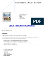 Click Here For Download: (PDF) How The Brain Learns David A. Sousa - Download PDF Book Free
