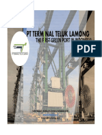 Terminal Teluk Lamong Indonesias First Green Container Terminal - Agung Kresno Sarwono