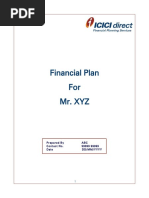 Sample Financial Plan