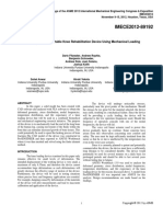 FEA Analysis of a Portable Knee Rehabilitation Device