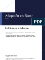 Adopción en Roma