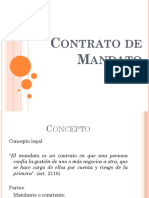 Contrato de Mandato