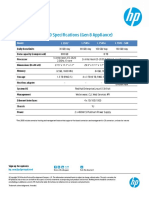 Quickspecs: HP Arcsight Logger 6.0 Specifications (Gen 8 Appliance)