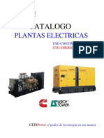 Catalogo Completo de Plantas Electricas