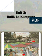 Unit 3: Balik ke Kampung topik pokok