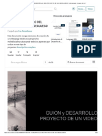 PDF de Guion y Desarrollo de Videojuego Desde Scribd