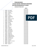 Hasil Administrasi Cpns Kejagung PDF