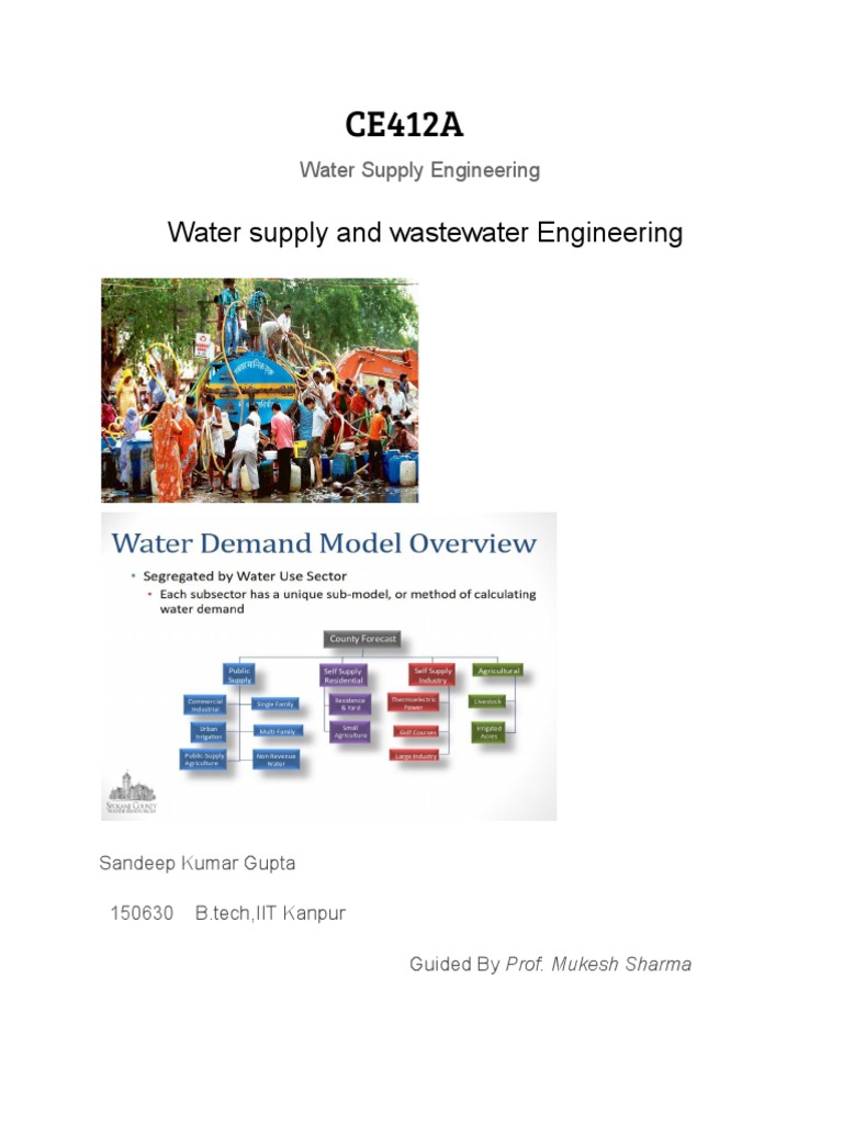 Water Supply and Wastewater Engineering | PDF | Technology & Engineering