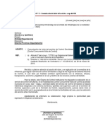 Formato 5-Comunicacion de Inicio Del Servicio a Cargo Del OCI