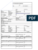 Ficha para Atualização Cadastral