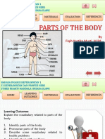 Parts of The Body: by Fiqih Kartika Murti, M.PD