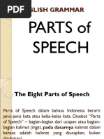 The Eight Parts of Speech - Final PP