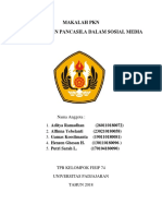 Makalah Penerapan Pancasila Dalam Sosial Media