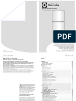 Manual de Instrucciones - Refrigeradora Electrolux ERT40-2YBKS