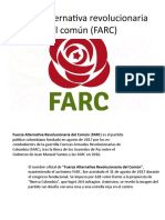 Fuerza Alternativa Revolucionaria Del Común (FARC)