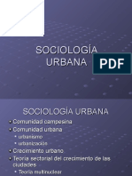 SOCIOLOGIA Capitulo 6 Sociologia Urbana
