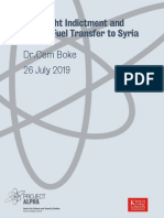 Sovfracht Indictment and Oil Jet Fuel Transfer To Syria, August 08, 2019