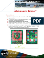 "Manual de Uso Del Jammer": Recomendaciones: 1) 2) 3) 4) 5)