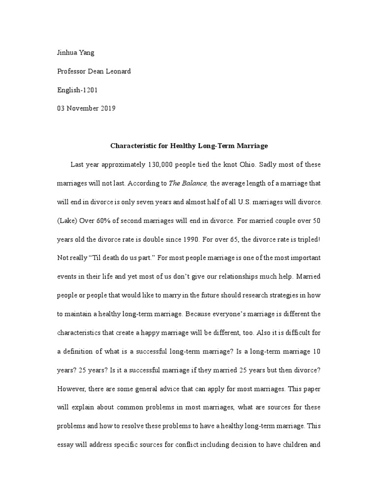 Реферат: Marriage And Divorce Essay Research Paper IntroductionMarriage