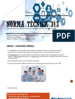 Métodos y Técnicas de Investigación. Norma Técnica 313