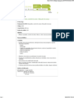 Requisições, controle de custos e faturamento de serviços