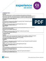 Answer Key - Language - Unit 1