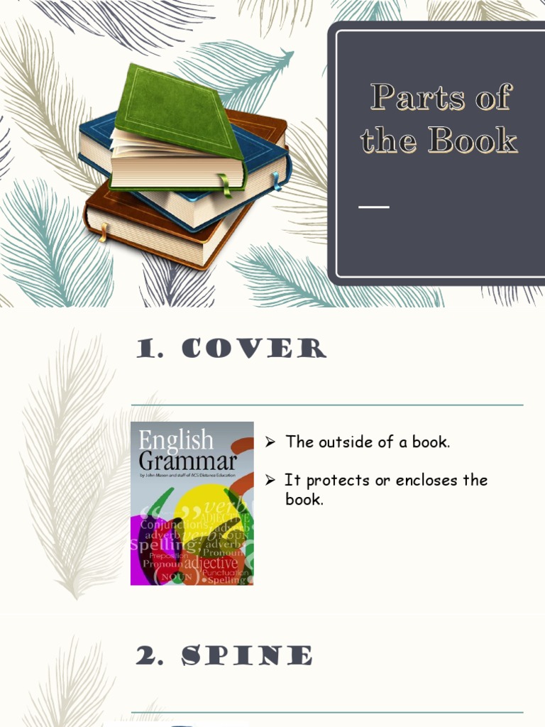 Parts of The Book | PDF