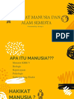 Hakikat Manusia KLP 1 PDF