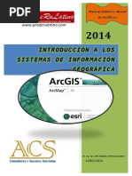 interfaz+ArcGIS+10 8 | PDF | Sistema de información geográfica | Arc Gis