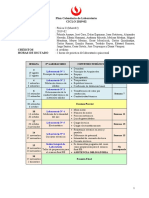 Plan Calendario