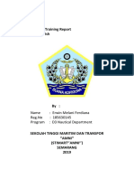 Computer Based Training Report or Maritime English