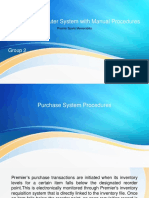 Premier's Purchase System Procedures